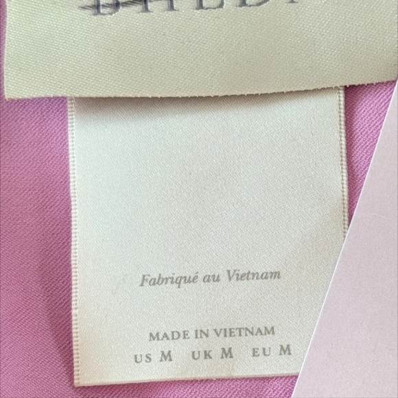BHLDN Leila Stretch Satin Deep-V Midi Dress Medium - Picture 10 of 10